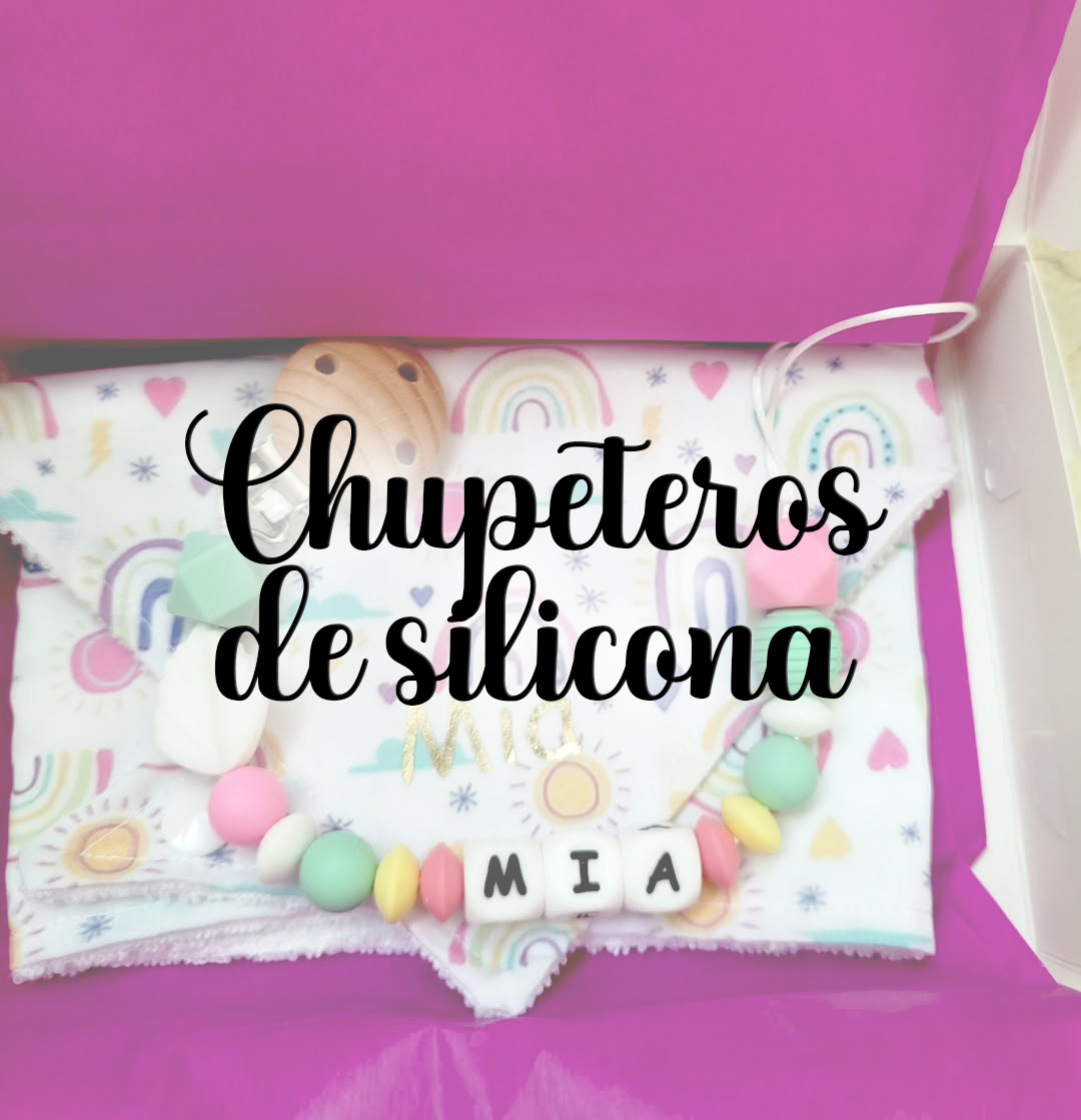Chupeteros de silicona